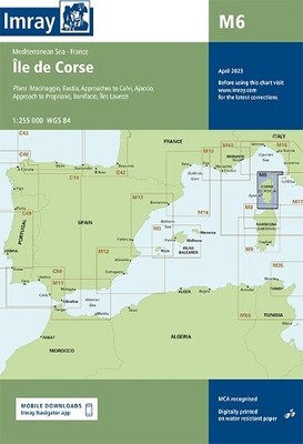 Imray Imray Chart M6 (Map) M Series