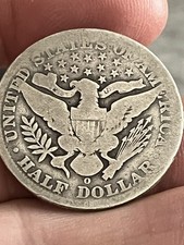 1897-O Barber Half Dollar – G. Under 2000 survival rate. RARE