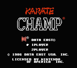 Karate Champ - NES [Cartridge Only]