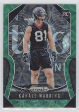 2019 Panini Prizm Rookies Green Scope Prizm 18/75 Kahale Warring #394 pb9