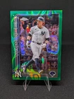2025 Topps Chrome Ben Rice RC /99 Green Lava Refractor #139 New York Yankees