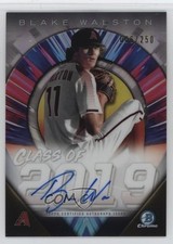 2019 Bowman Draft Chrome Class of 86/250 Blake Walston #C19A-BW Auto 01nw