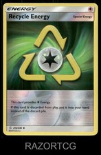 RECYCLE ENERGY 212/236 UC UNIFIED MINDS POKEMON REVERSE HOLO NM/M
