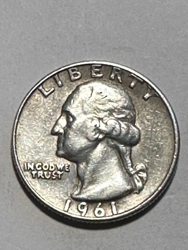 1961 D WASHINGTON QUARTER    ONE BEAUTIFUL COIN 330