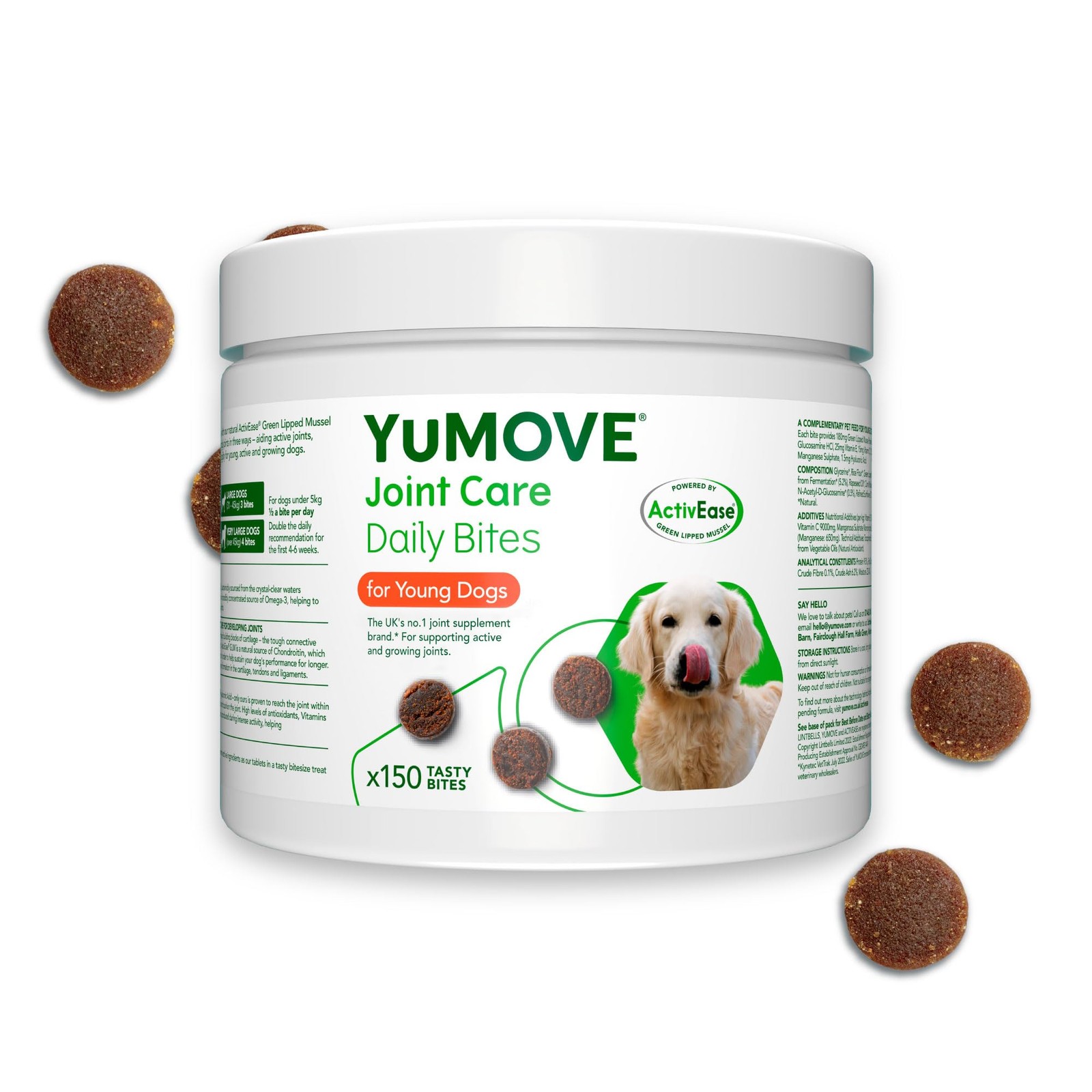 YuMOVE Joint Supplement for Dogs, Daily Bites for Joint Care, Essential Dog Hip - Image 3