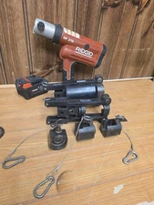 Ridgid RP210 Compact Press Crimp Tool w 1/2 PPC, 1-5/8 PPC Frames & Battery ONLY