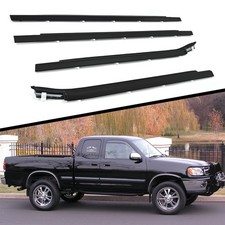 4pcs For 2000-2006 Toyota Tundra Double Cab Weatherstrip Outer Lower Window 4pcs For 2000-2006 Toyota Tundra Double Cab Weatherstrip Outer Lower Window