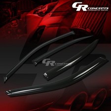 4pc Smoke Tint Window Visorwind Deflector Vent Rain Shade For 00-03 Maxima A33