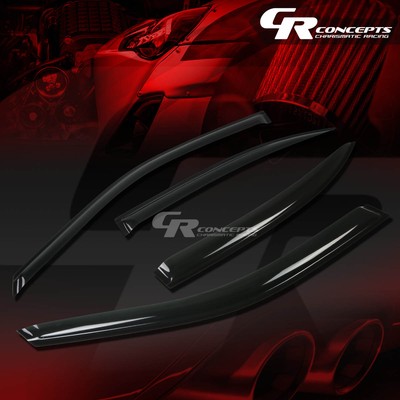 4PC SMOKE TINT WINDOW VISOR/WIND DEFLECTOR VENT RAIN SHADE FOR 00-03 MAXIMA A33