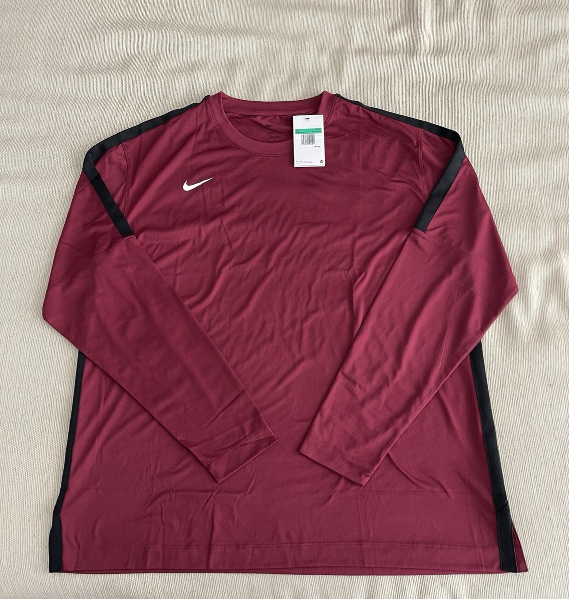 XLT NIKE Dri-Fit LS Basketball Shooting Shirt Crew Neck DC3251-610