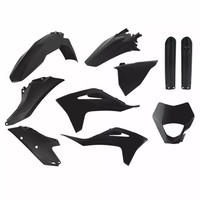 Kunststoff Verkleidungssatz Komplett Schwarz Polisport Gas-Gas Ec 250-300-350...