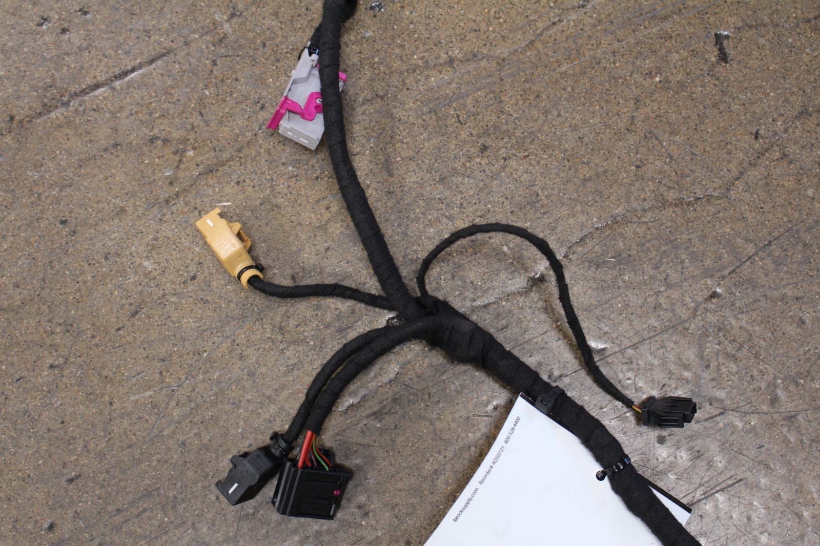 Lamborghini Gallardo Coupe, Spyder, LH, Door Wire Harness, Used, P/N 401971035A