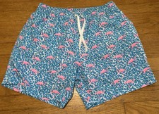 Chubbies The Domingos Are For Flamingos 7 Classic Swim Trunk Large Lined Beach