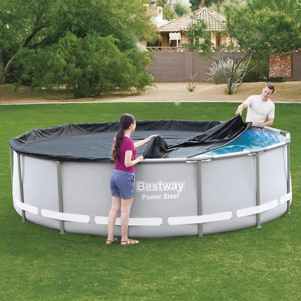 Bestway Poolabdeckung Flowclear 427 Cm-image