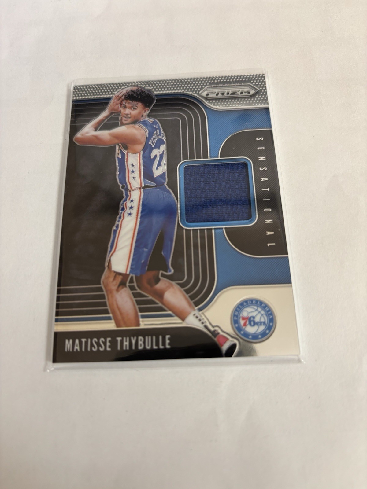2019-20 Panini Prizm - Sensational Swatches Jersey Matisse Thybulle #SS-MTY...
