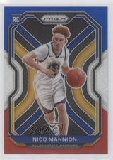 2020-21 Panini Prizm Red White & Blue Prizm Nico Mannion #293 0s5