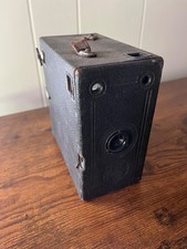 vintage black Ensign JB Junior Box box camera, circa 1930s