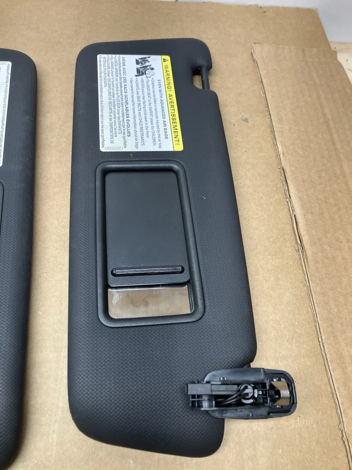 Audi S4 S5 Q5 2013-2016 (8U) parasol delantero izquierdo y derecho conjunto-2 (negro) Foto 3 de 4