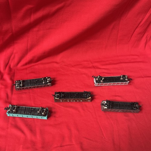 Lot Of 23 N Scale Gondola And Flat Cars - Picture 5 of 9