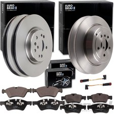 EuroBrake BREMSSCHEIBEN + BELÄGE VORNE+HINTEN passend für MERCEDES W164 W251 EuroBrake BREMSSCHEIBEN + BELÄGE VORNE+HINTEN passend für MERCEDES W164 W251