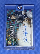 2022 Topps Pristine IVAN RODRIGUEZ Gold Autograph #/50 card FLORIDA MARLINS auto