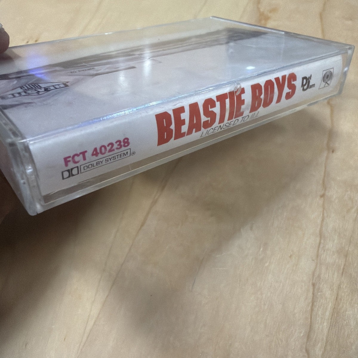 Beastie Boys Licensed To Ill Cassette Def Jam CRC Club Edition Hip