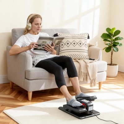 SPORTNOW Mini Ellipsentrainer für Zuhause Untertisch Elektrischer Crosstrainer