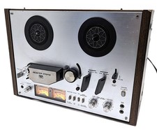 Akai GX-4000D Reel To Reel Tape Recorder Glass  X'tal Ferrite Head Tested READ