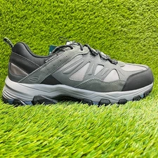 Skechers Selmen Enago Mens Size 11EEE Gray Black Athletic Running Shoes Sneakers