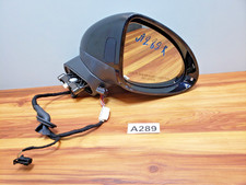  15-18 Oem Porsche Cayenne 958 Right Passenger Door View Mirror Black 