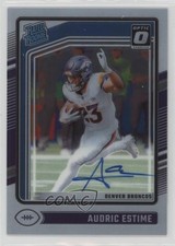 2024 Panini Donruss Optic Rated Rookie 178/325 Audric Estime #206 Auto 04tw