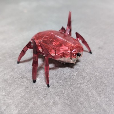 Hexbug Scarab Robot Toy - Red - Tested WORKING