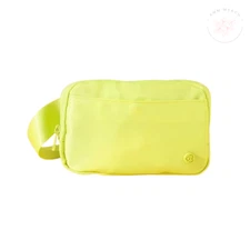 Blogilates Ultimate Belt Bag Yoga Straps Lime Green NWT