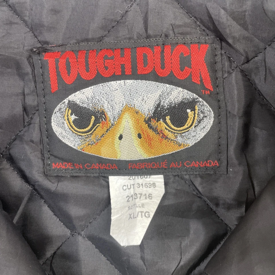 Chaqueta de Trabajo Vintage Tough Duck Lona Talla XL Marrón Estilo Detroit Foto 3 de 4