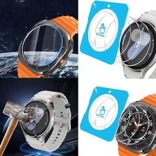 Tempered Glass Screen Protector For Samsung Galaxy Watch 8 7 6 5 4 Classic Ultra