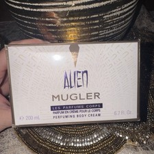 Tester Women Alien by Thierry Mugler 6.7oz-200ml Body Cream/New In Box/Authentic