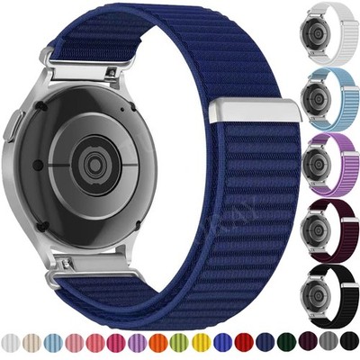 Sports Nylon Band Strap For Samsung Galaxy Watch 7 FE 6 5 4 40/44mm 6 4 Classic