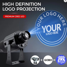 Custom Logo Gobo Projector LED Light Rotating Advertising Spotlight Shop Store S