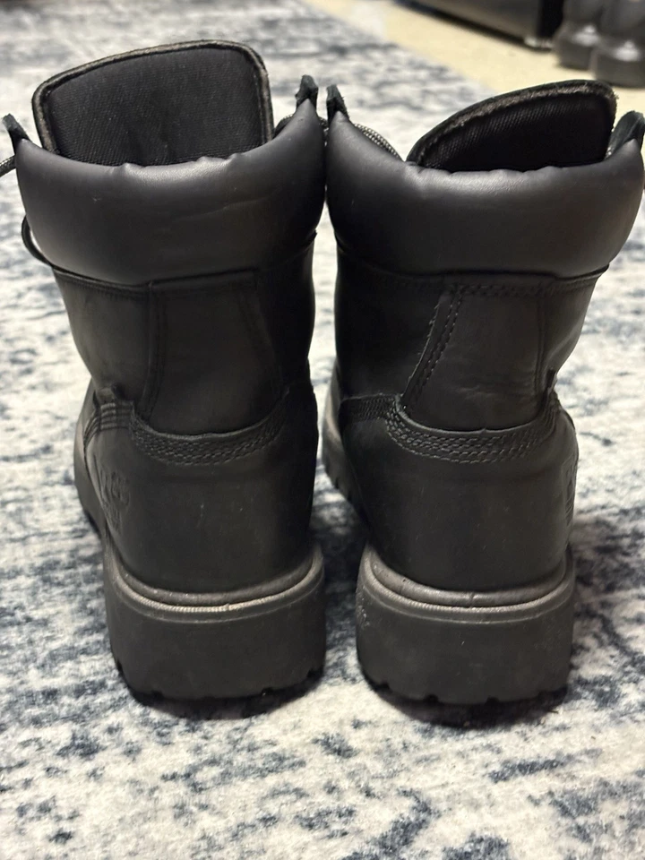 Botas impermeables Timberland Premium 6"" para hombre - talla 8,5 de EE. UU., negras Foto 2 de 4