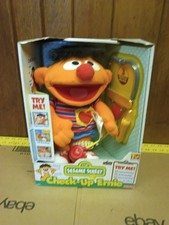 Vintage 1999 Fisher Price Sesame Street Check-Up Ernie NIB