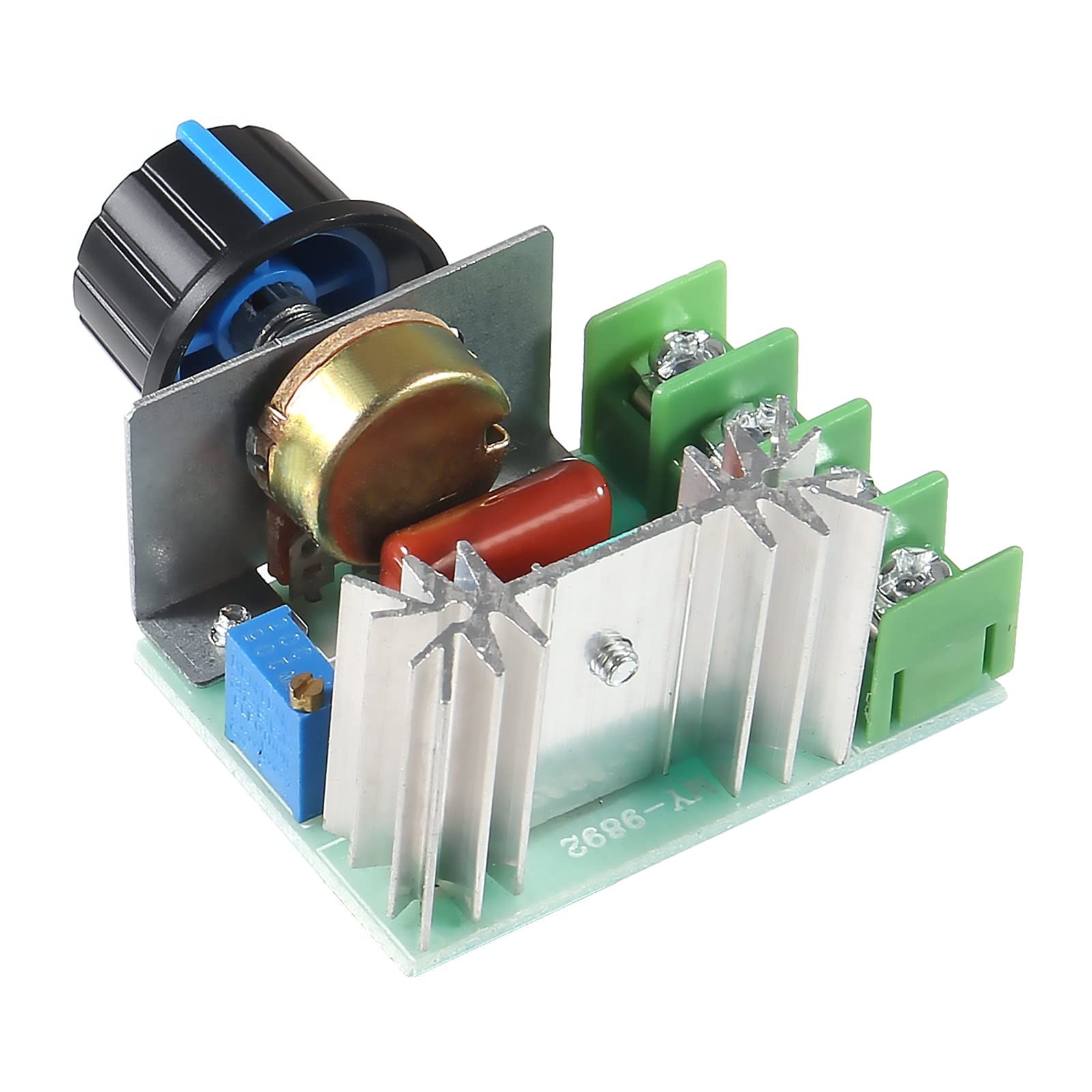 5pcs Adjustable Voltage Regulator Motor Speed Controller 2000W PWM Motor Spee...