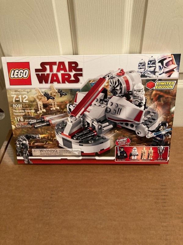LEGO Set 8091 Republic Swamp Speeder BRAND NEW RETIRED 2010
