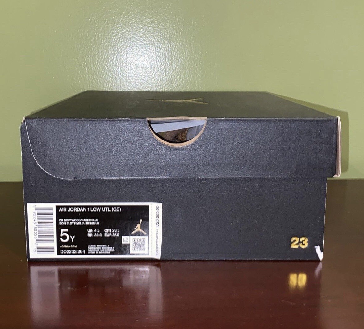 Nike Air Jordan 1 Low Teddy Bear - Size 5Y /6.5W - Brand New | eBay