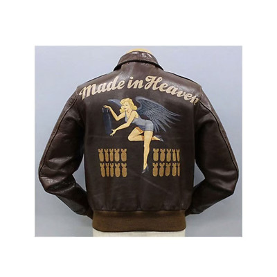 ジャケット・アウター archive heaven and earth leather jacket s-l400.jpg