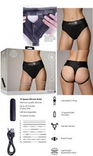 Slip con vibrazione mutanda strap on per dildo fallo vibratore plug indossabile