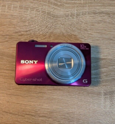 SONY Cyber Shot DSC-WX170 Red Digital Camera 18.2MP 10x Zoom | eBay