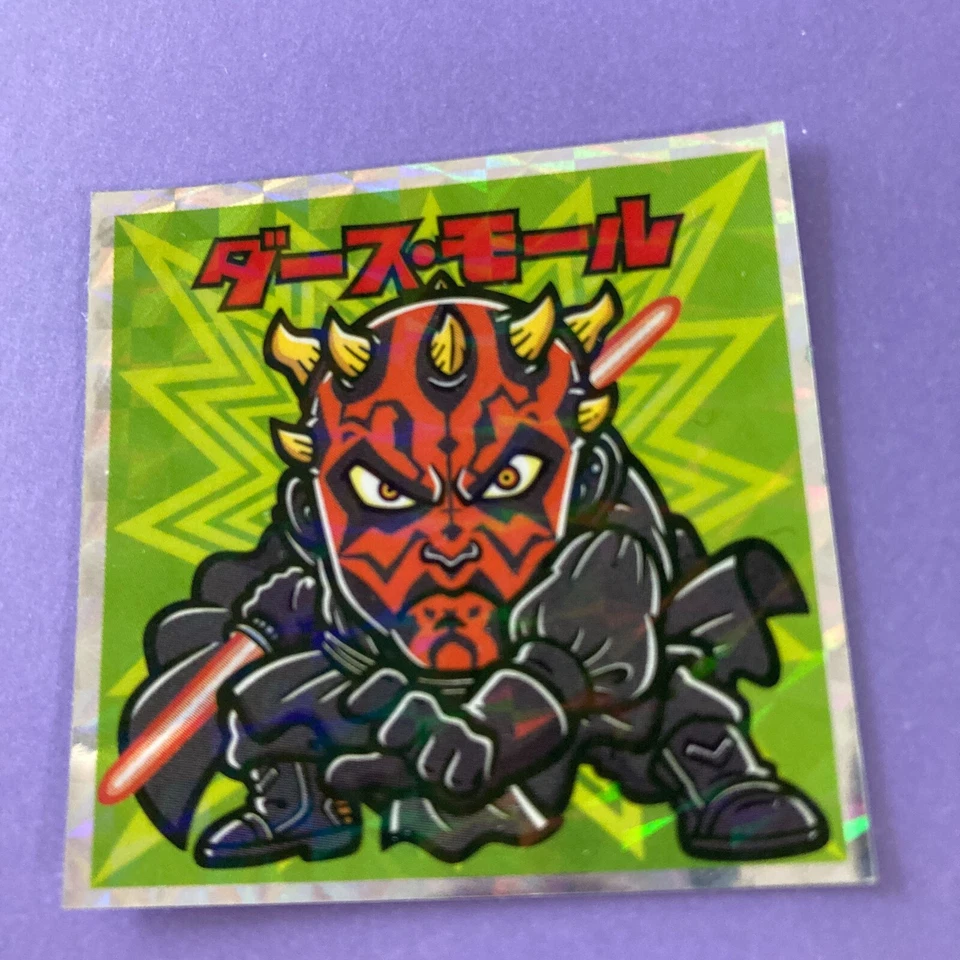 Darth Maul Sticker No.10 Star Wars Luke Sticker Episode I.II.III  Japan - Image 2 of 4