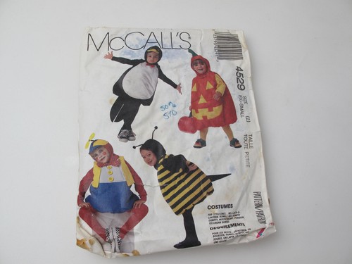 McCall's Pattern #4529 (1980s) Toddler Costumes Size 2 CUT (A)