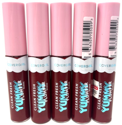 (5) Covergirl Clean Fresh Yummy Plumper Gloss Sealed 920 - S-mitten With You