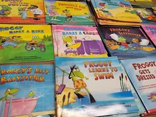 Lot of 5 Froggy Books by Jonathan London Children Kids Picture - Random